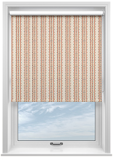 May Day, Stripe Spice - Twist&Fit Roller Blind